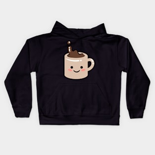 Cute Coffee Mug Kids Hoodie